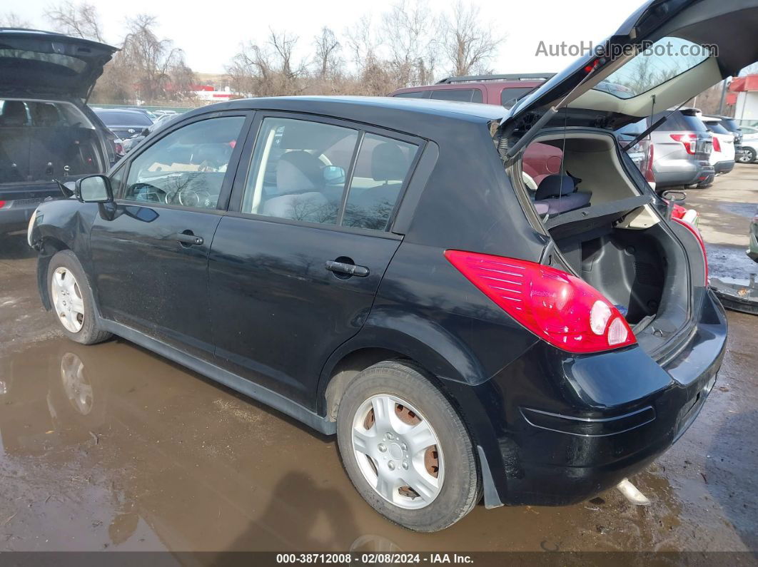 2009 Nissan Versa 1.8s Black vin: 3N1BC13E89L370659