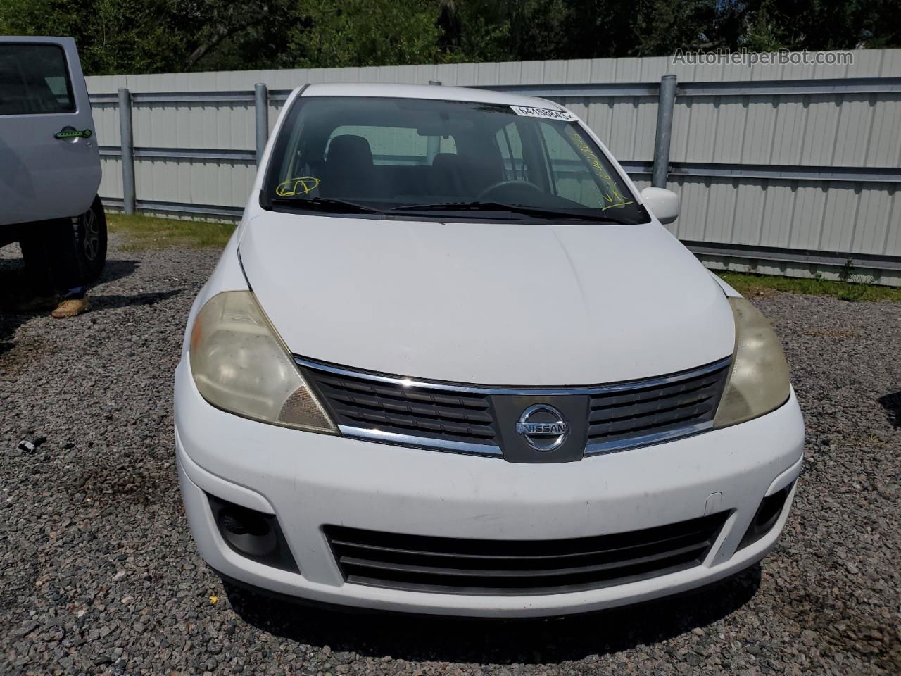 2009 Nissan Versa S White vin: 3N1BC13E89L378048