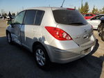 2009 Nissan Versa S Silver vin: 3N1BC13E89L387445