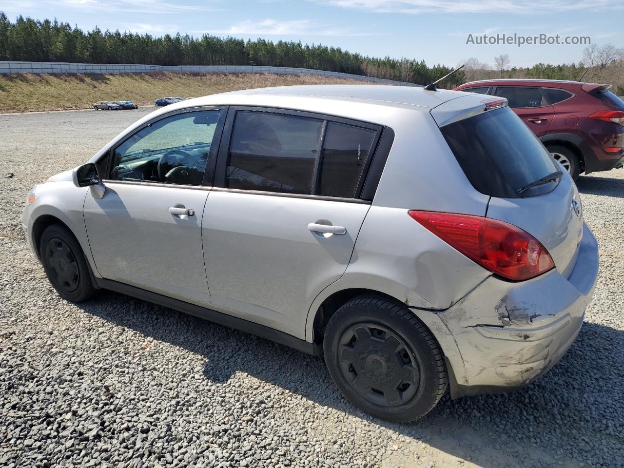 2009 Nissan Versa S Silver vin: 3N1BC13E89L390989