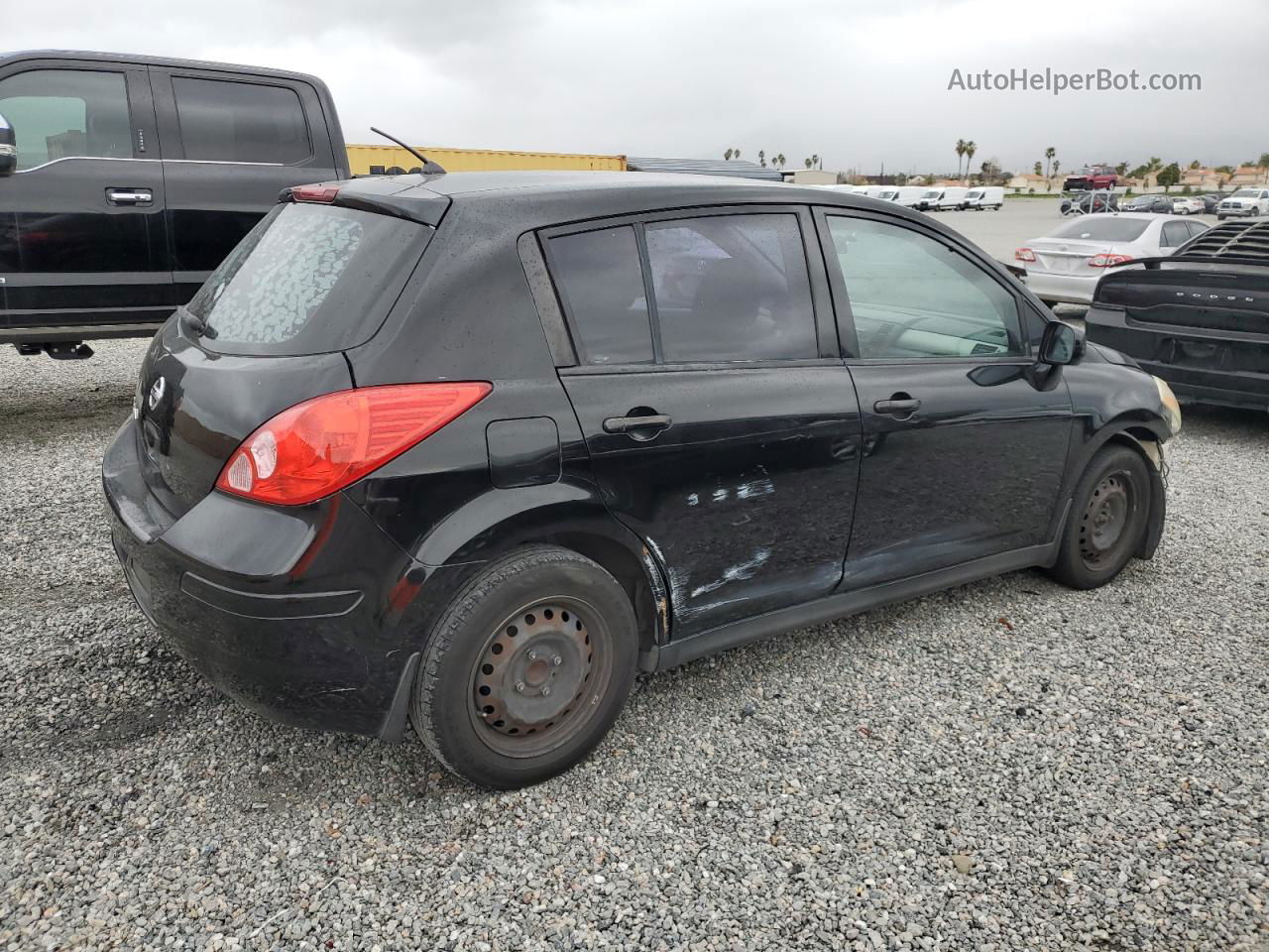 2009 Nissan Versa S Black vin: 3N1BC13E89L391737