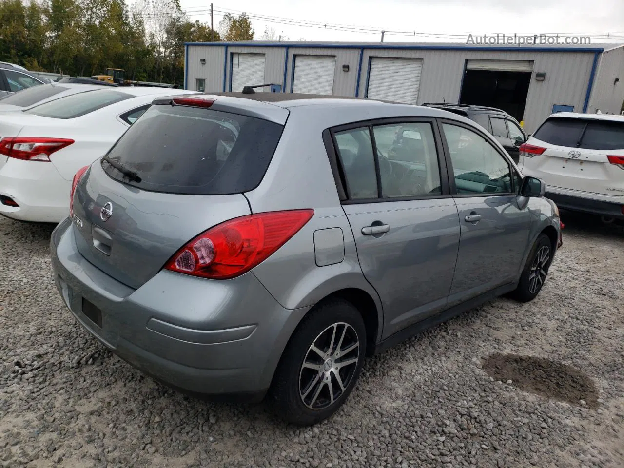 2009 Nissan Versa S Gray vin: 3N1BC13E89L396923