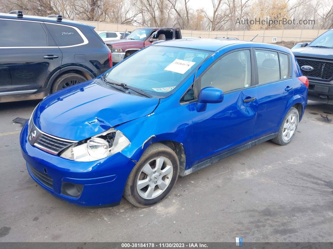 2009 Nissan Versa 1.8sl Blue vin: 3N1BC13E89L409735