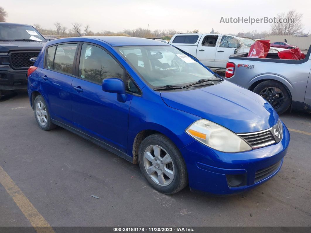 2009 Nissan Versa 1.8sl Blue vin: 3N1BC13E89L409735