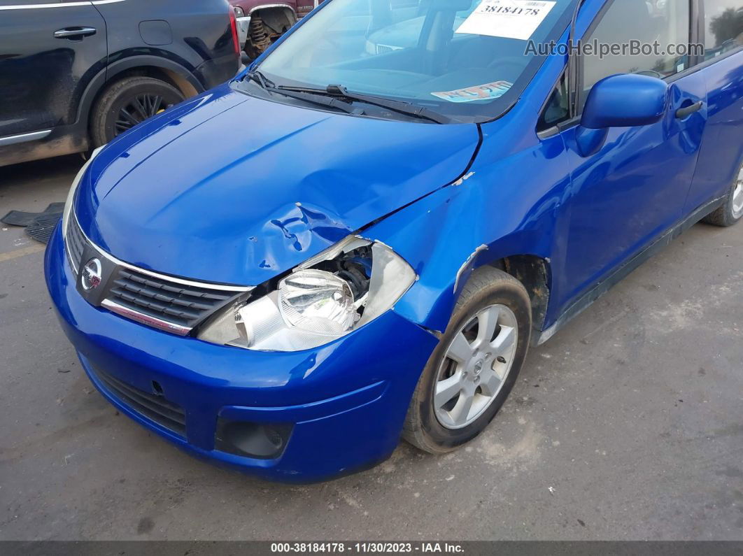 2009 Nissan Versa 1.8sl Blue vin: 3N1BC13E89L409735