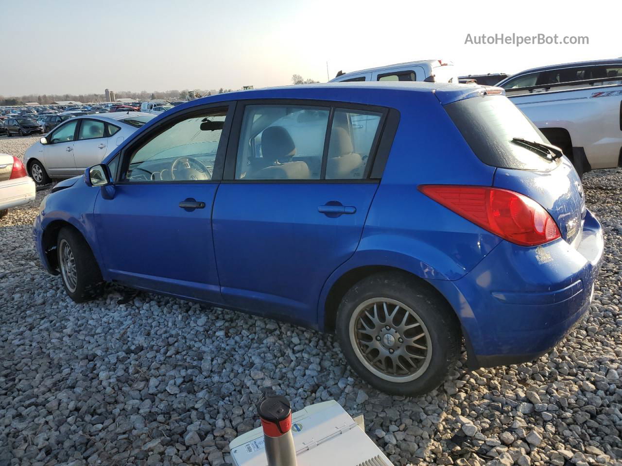 2009 Nissan Versa S Blue vin: 3N1BC13E89L469904