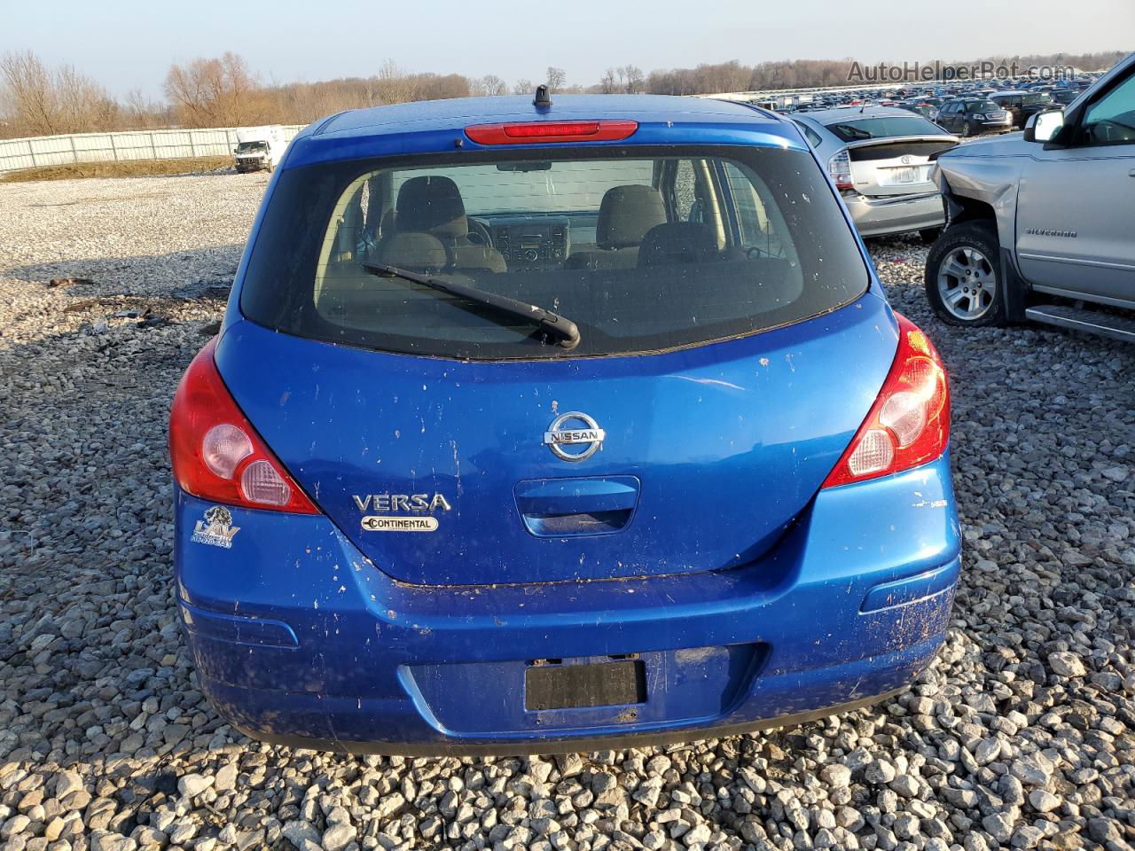 2009 Nissan Versa S Blue vin: 3N1BC13E89L469904