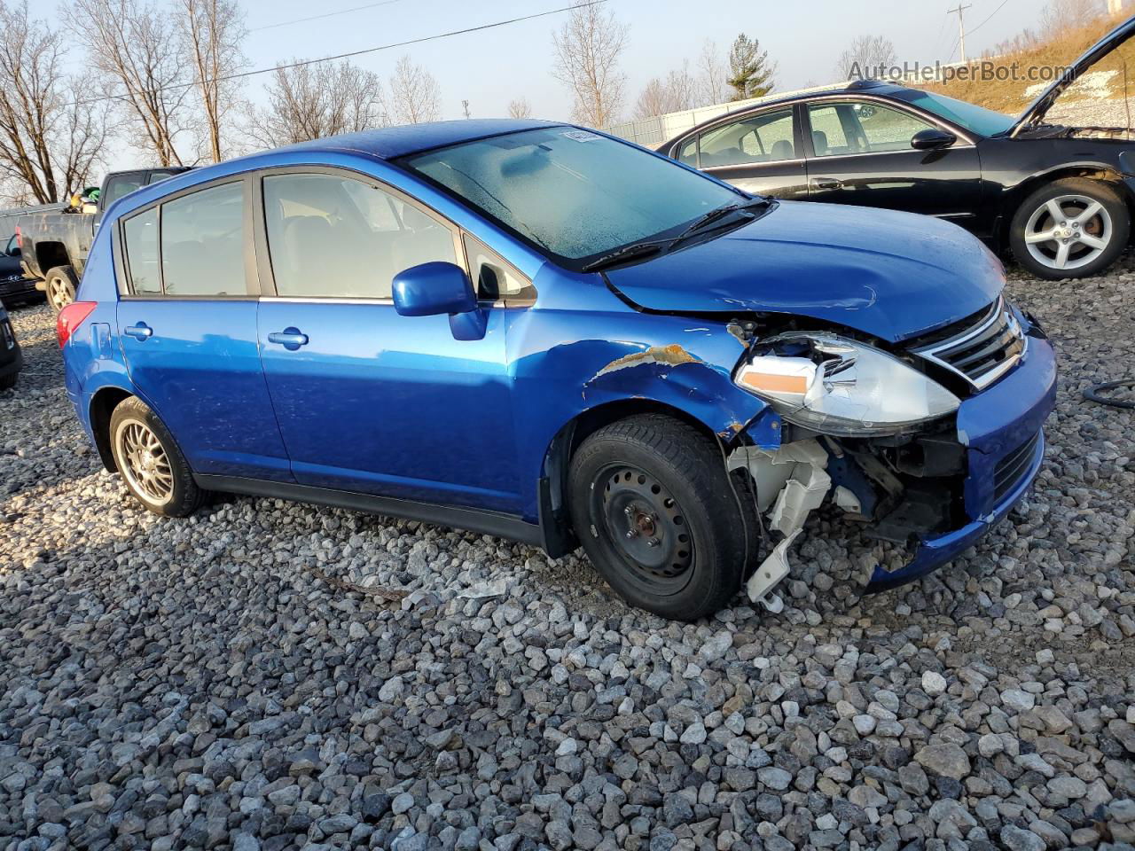 2009 Nissan Versa S Blue vin: 3N1BC13E89L469904