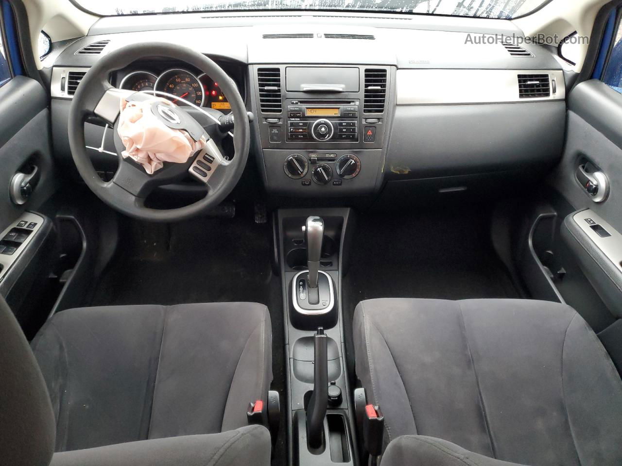 2009 Nissan Versa S Синий vin: 3N1BC13E89L473158