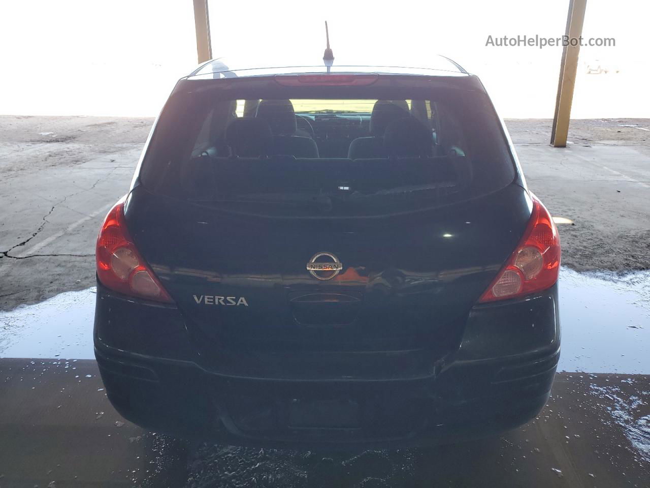 2009 Nissan Versa S Black vin: 3N1BC13E89L478649