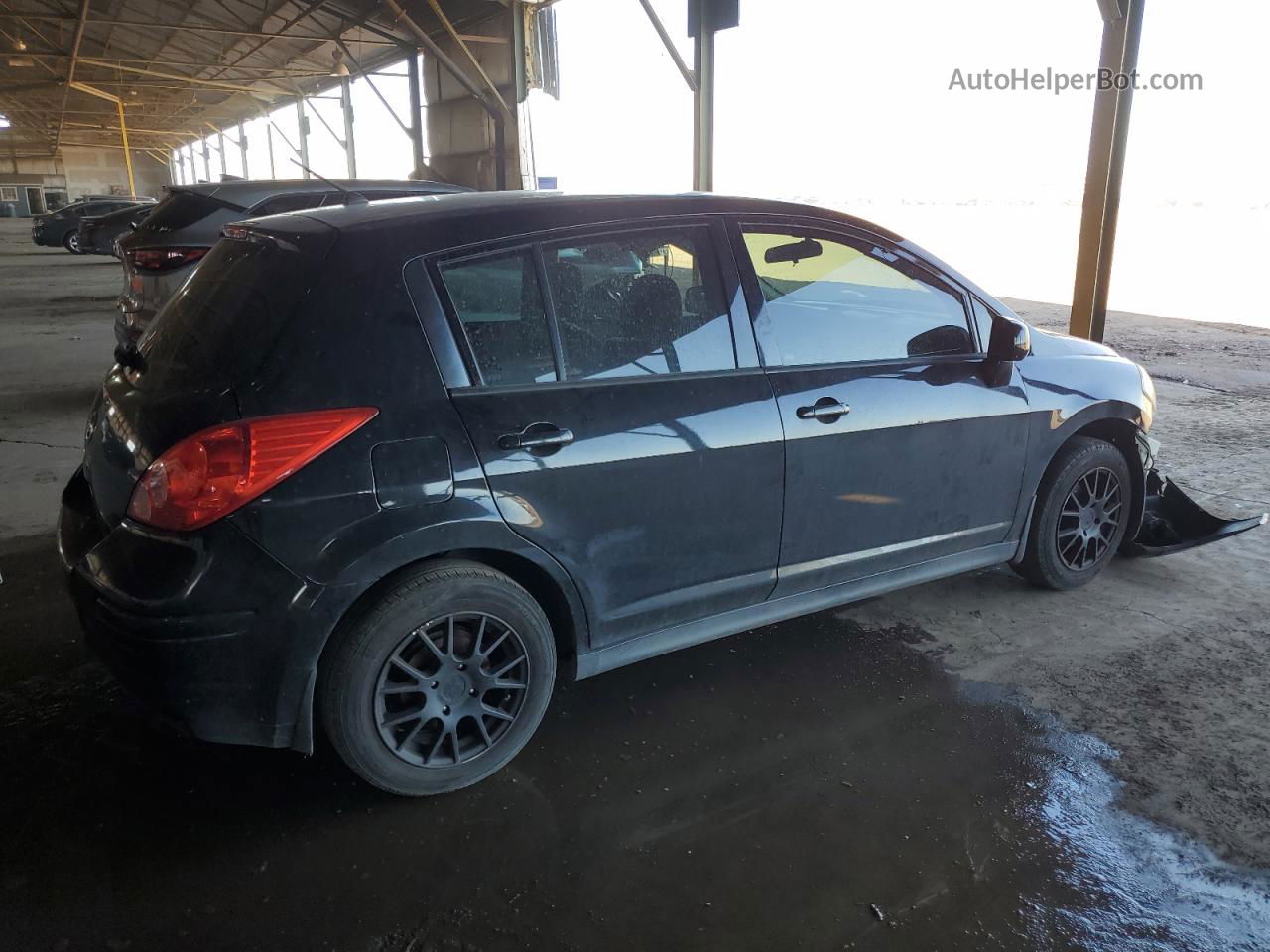 2009 Nissan Versa S Black vin: 3N1BC13E89L478649