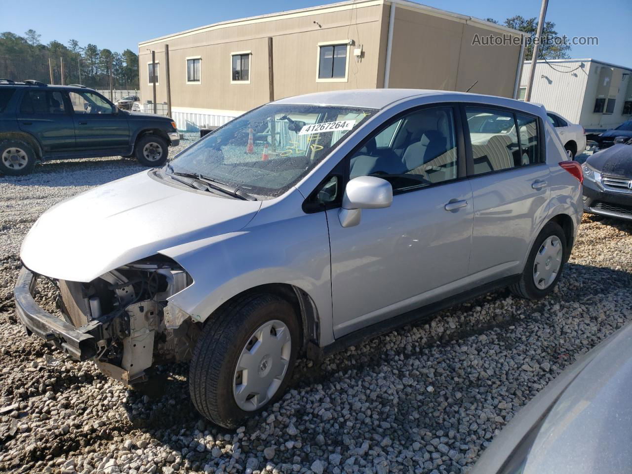 2009 Nissan Versa S Silver vin: 3N1BC13E89L491580