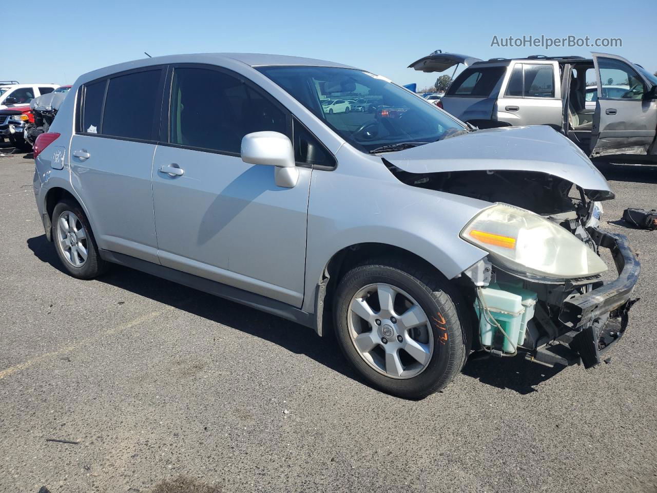 2009 Nissan Versa S Silver vin: 3N1BC13E99L393562