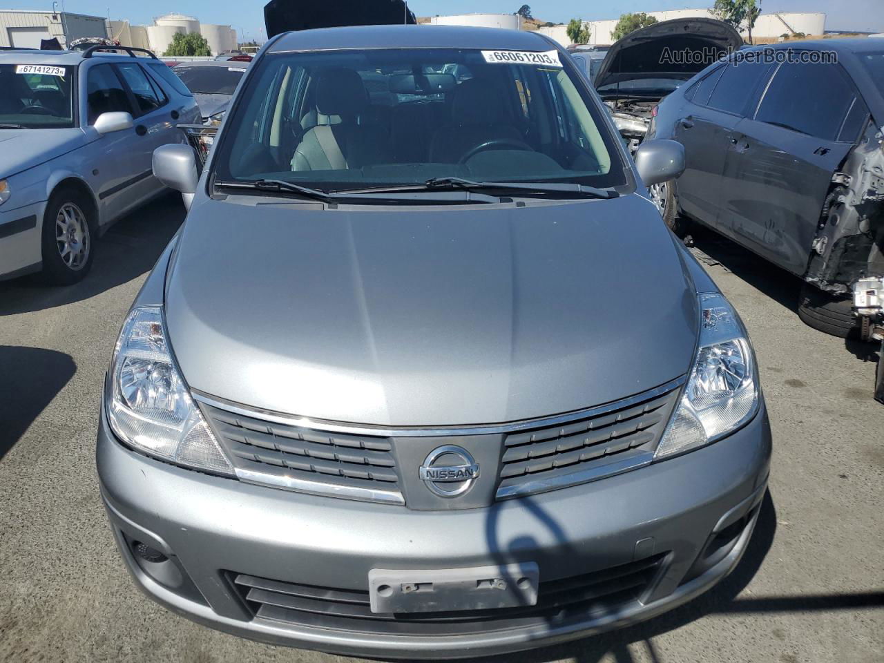 2009 Nissan Versa S Silver vin: 3N1BC13E99L404138