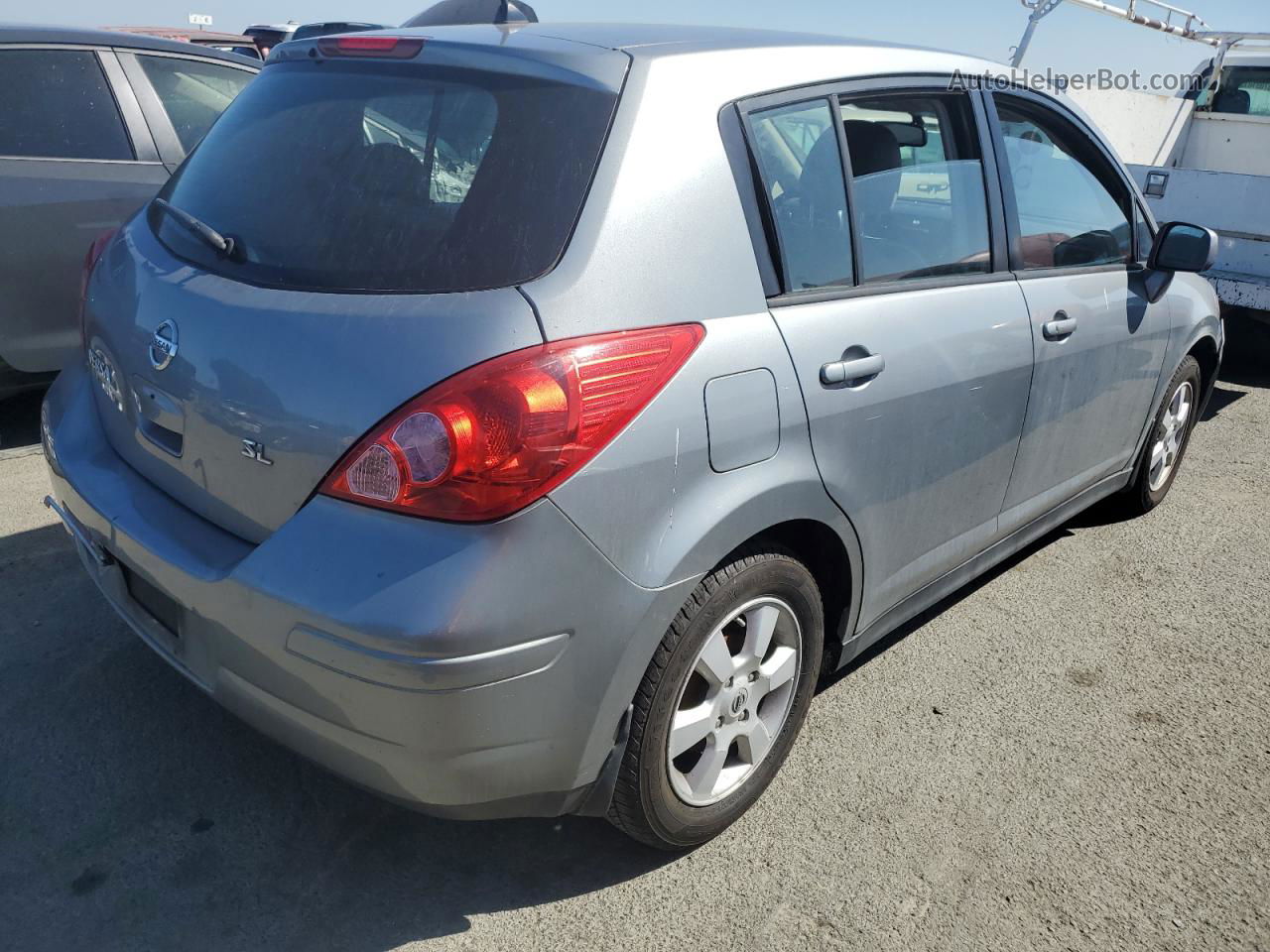 2009 Nissan Versa S Silver vin: 3N1BC13E99L404138