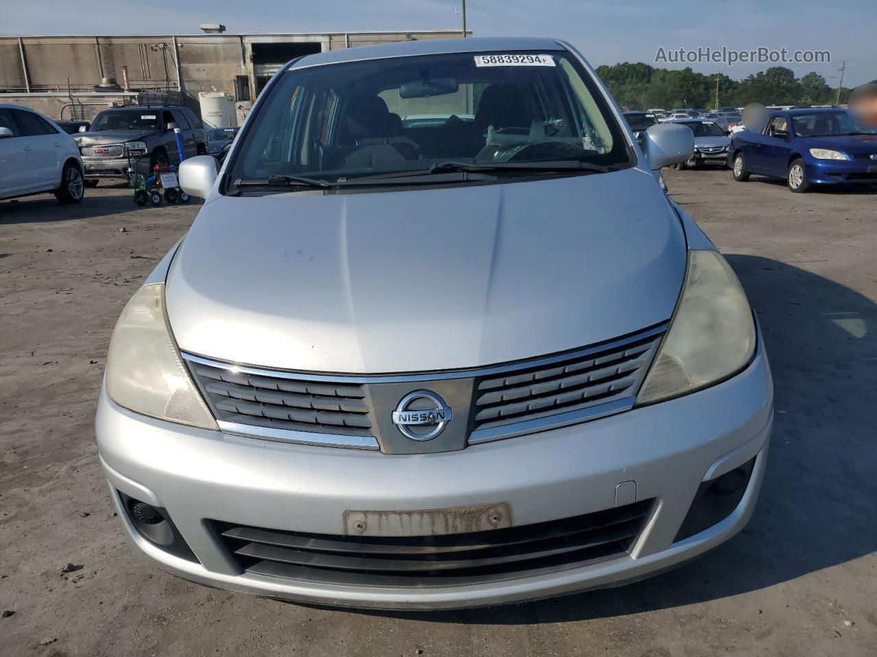 2009 Nissan Versa S Silver vin: 3N1BC13E99L414734