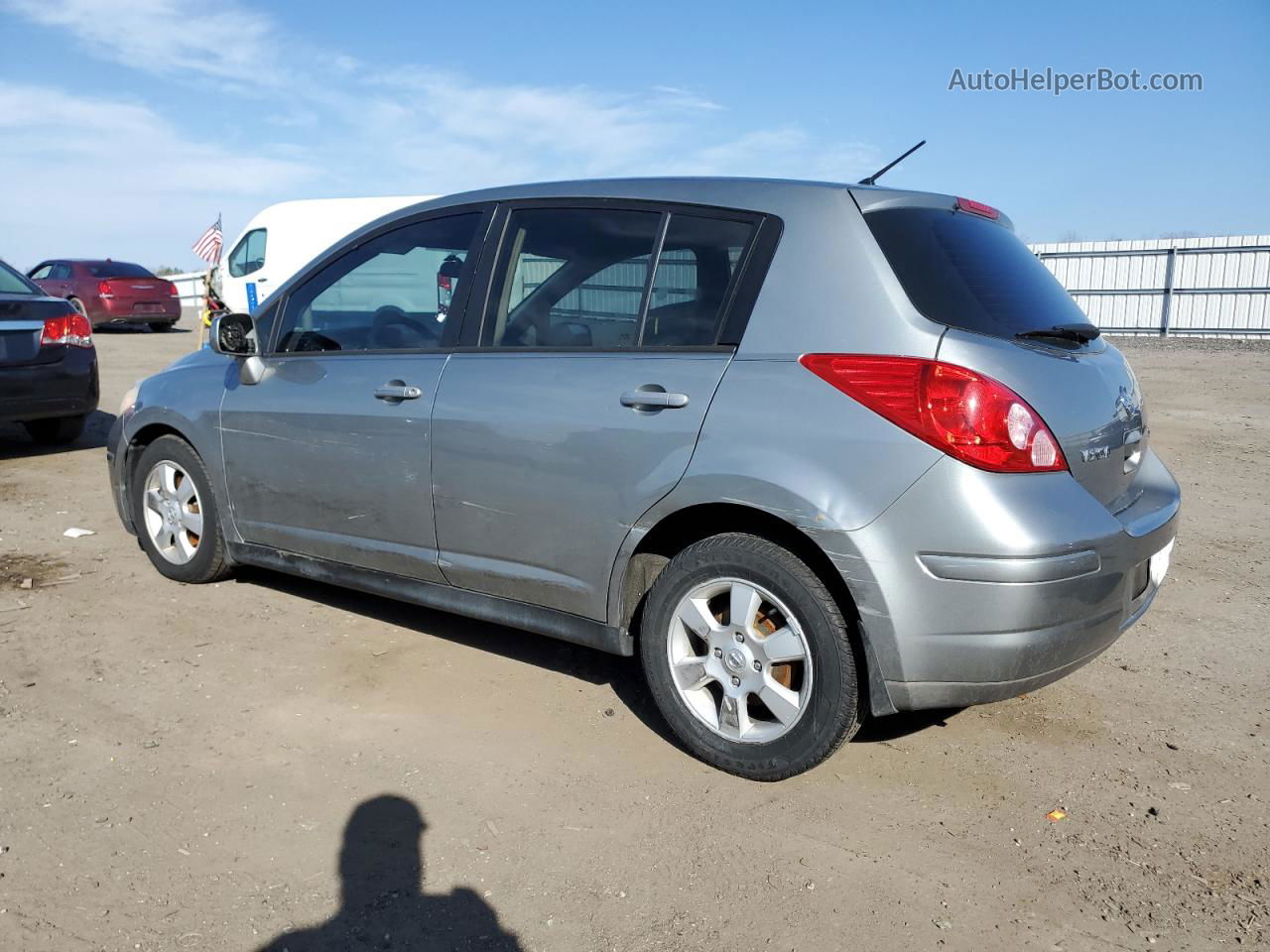 2009 Nissan Versa S Silver vin: 3N1BC13E99L419190