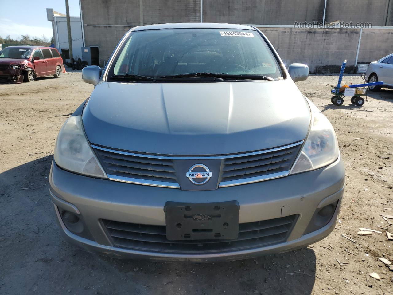 2009 Nissan Versa S Серебряный vin: 3N1BC13E99L419190