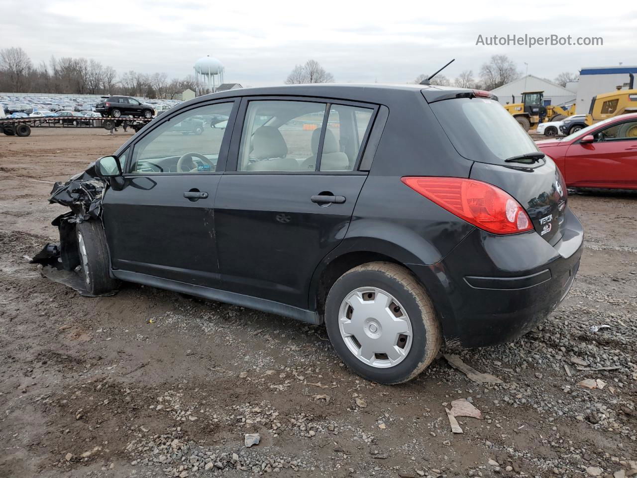 2009 Nissan Versa S Black vin: 3N1BC13E99L454974