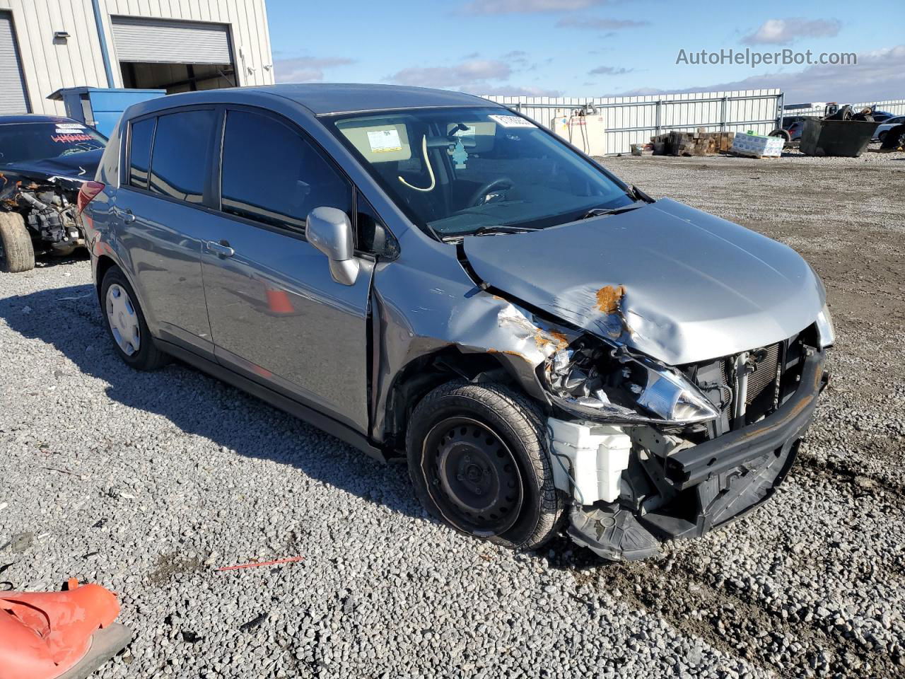 2009 Nissan Versa S Silver vin: 3N1BC13E99L469880