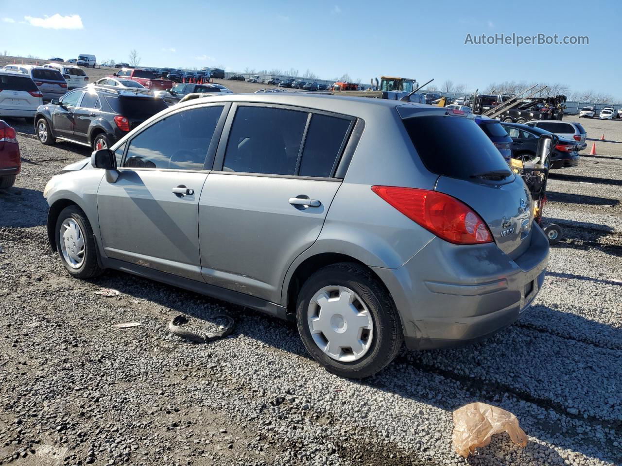 2009 Nissan Versa S Silver vin: 3N1BC13E99L469880