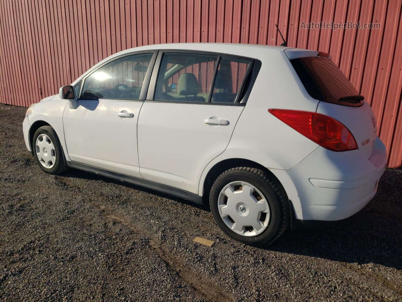 2009 Nissan Versa S White vin: 3N1BC13EX9L436709