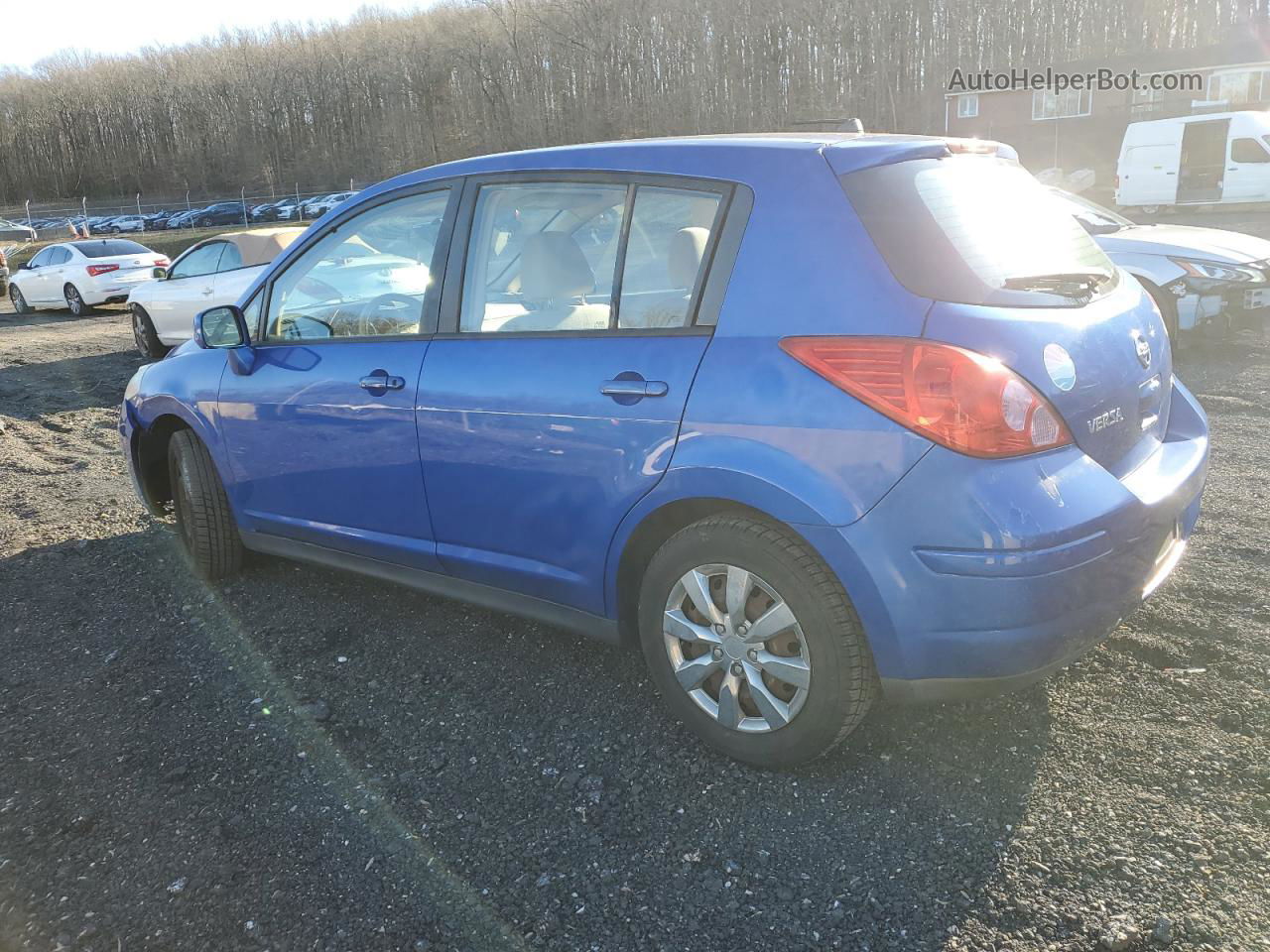 2009 Nissan Versa S Blue vin: 3N1BC13EX9L455292