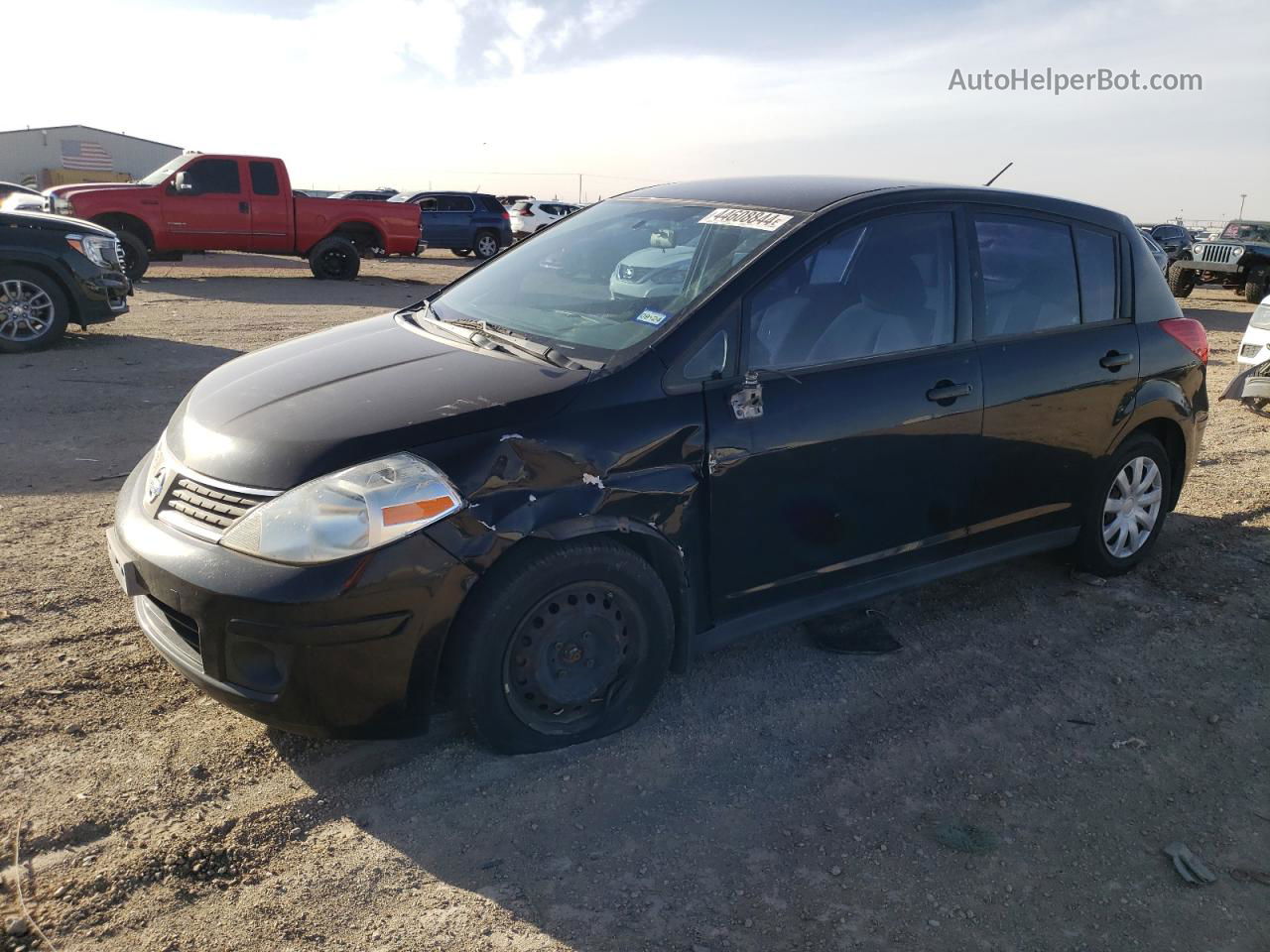 2009 Nissan Versa S Black vin: 3N1BC13EX9L482587