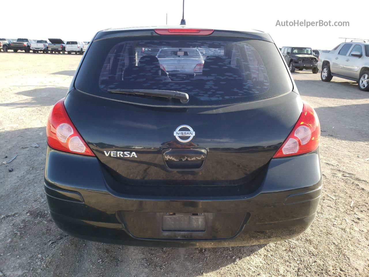 2009 Nissan Versa S Black vin: 3N1BC13EX9L482587