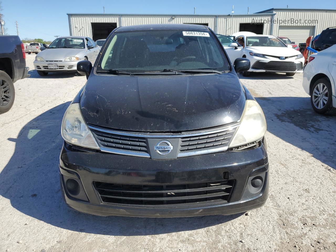 2009 Nissan Versa S Black vin: 3N1BC13EX9L482993