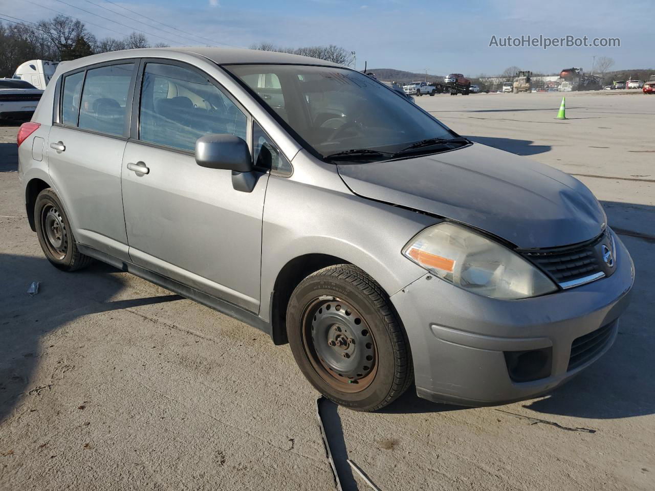 2009 Nissan Versa S Gray vin: 3N1BC13EX9L484968