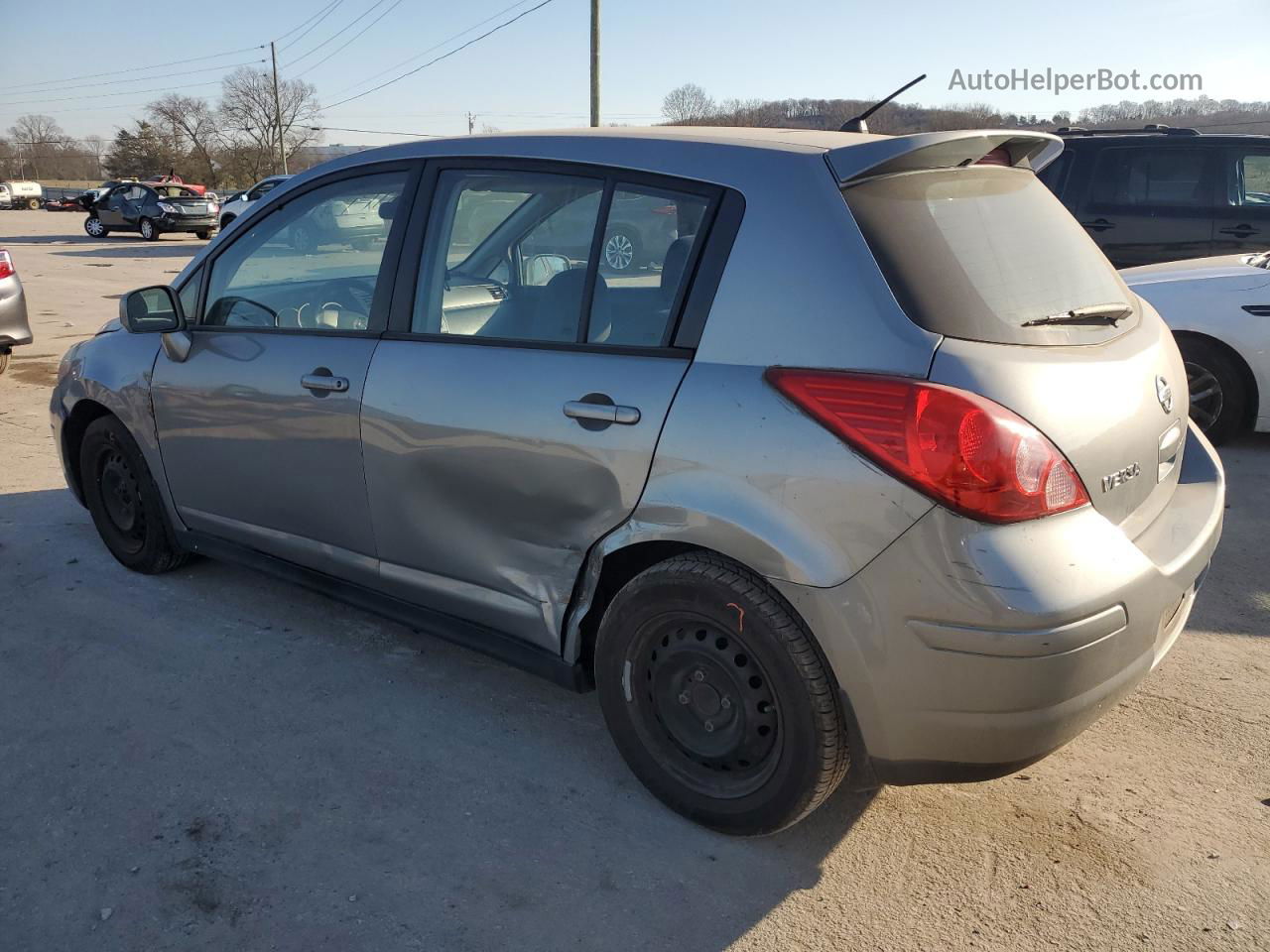 2009 Nissan Versa S Gray vin: 3N1BC13EX9L484968