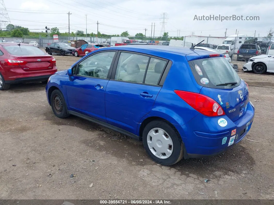 2009 Nissan Versa 1.8s Blue vin: 3N1BC13EX9L486669