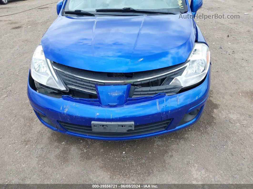 2009 Nissan Versa 1.8s Blue vin: 3N1BC13EX9L486669