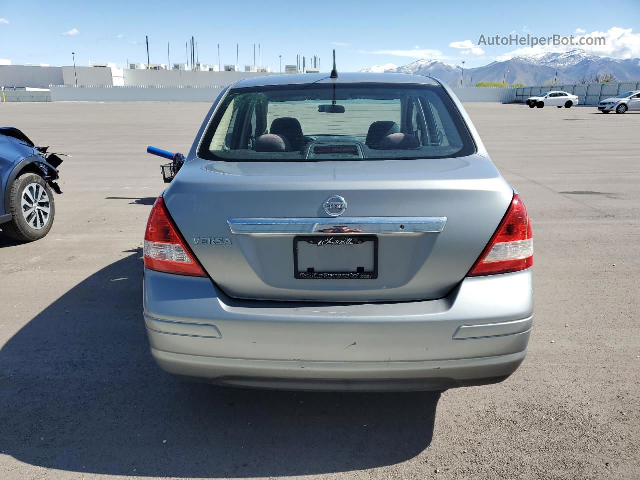 2010 Nissan Versa S Gray vin: 3N1BC1AP5AL365332