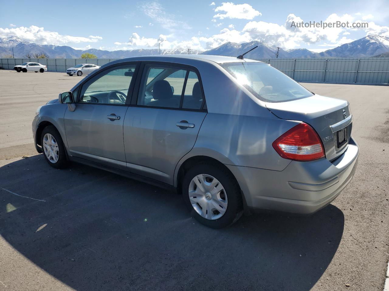 2010 Nissan Versa S Gray vin: 3N1BC1AP5AL365332