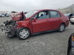 2010 Nissan Versa S Красный vin: 3N1BC1AP5AL431023