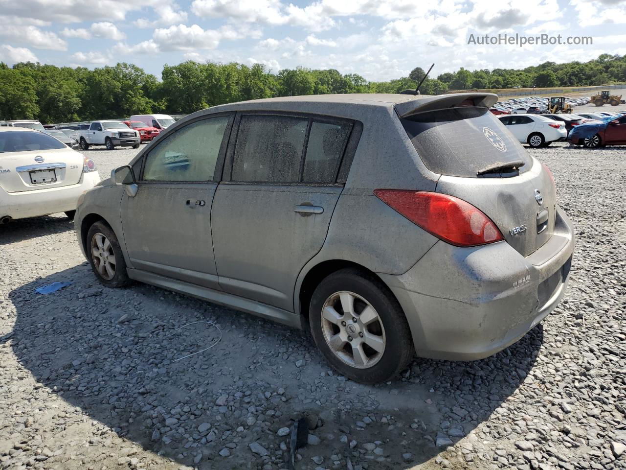 2010 Nissan Versa S Gray vin: 3N1BC1CP1AL440816