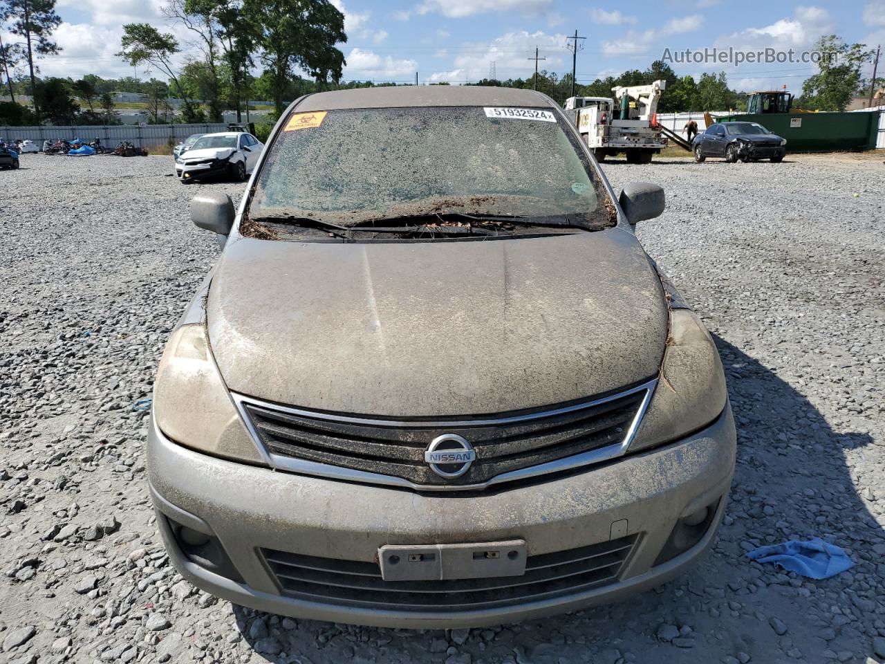 2010 Nissan Versa S Gray vin: 3N1BC1CP1AL440816