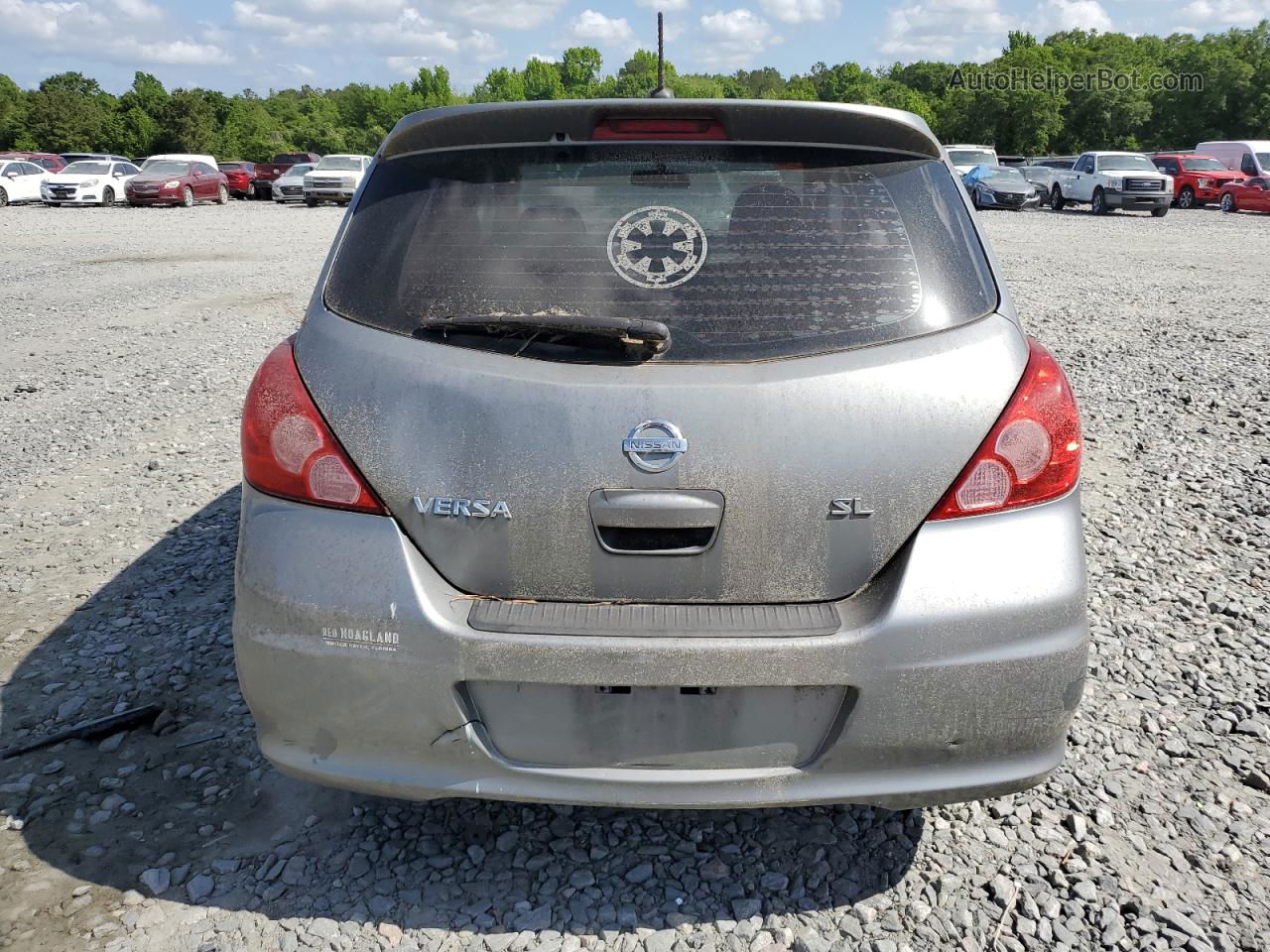 2010 Nissan Versa S Gray vin: 3N1BC1CP1AL440816