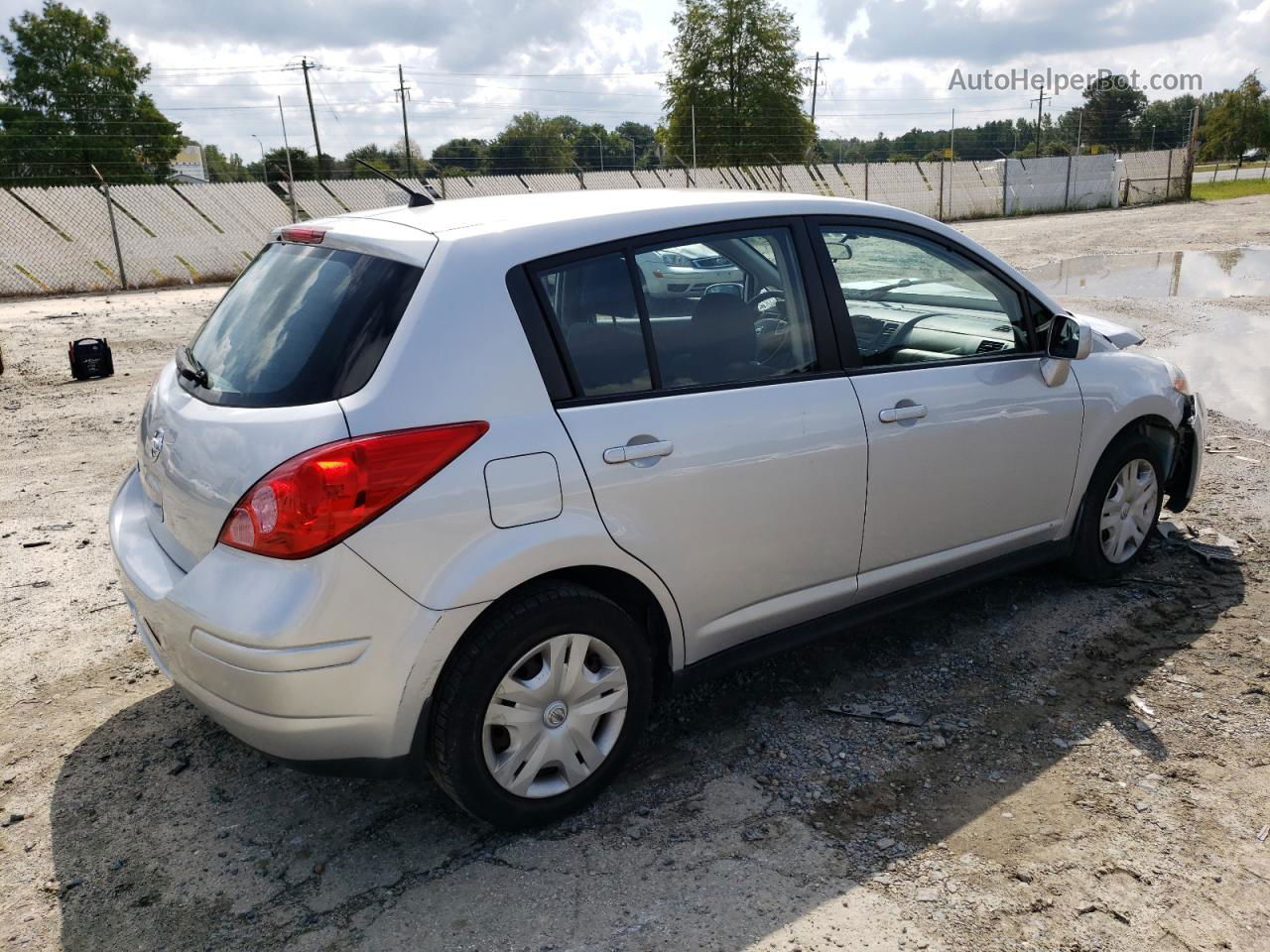 2010 Nissan Versa S Silver vin: 3N1BC1CP1AL450181