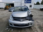 2010 Nissan Versa S Silver vin: 3N1BC1CP1AL450181