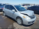 2010 Nissan Versa 1.8s Silver vin: 3N1BC1CP2AL376012