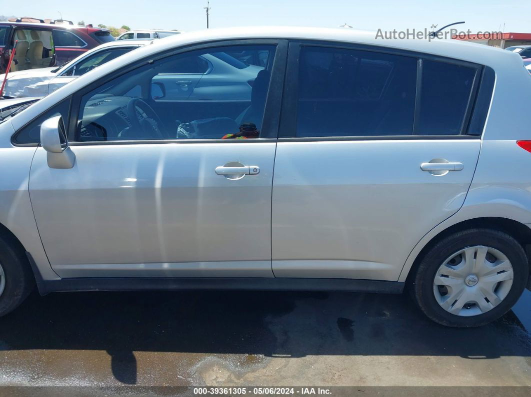 2010 Nissan Versa 1.8s Silver vin: 3N1BC1CP2AL376012