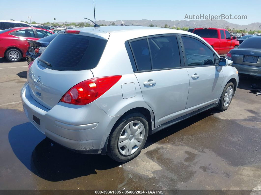 2010 Nissan Versa 1.8s Silver vin: 3N1BC1CP2AL376012