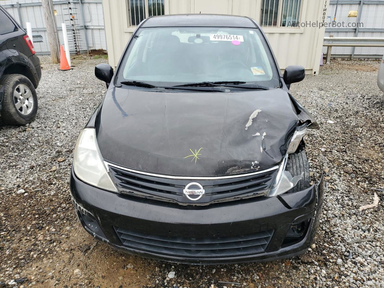 2010 Nissan Versa S Black vin: 3N1BC1CP2AL379816