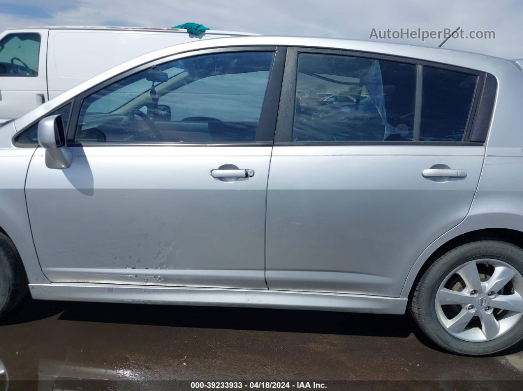 2010 Nissan Versa 1.8sl Silver vin: 3N1BC1CP3AL374236