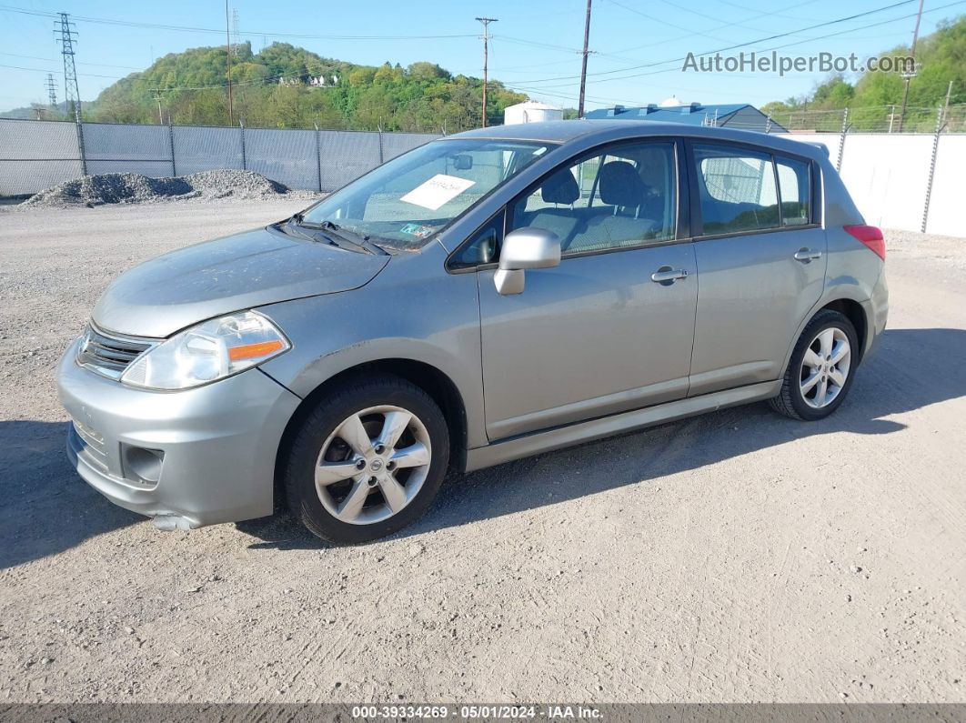 2010 Nissan Versa 1.8sl Silver vin: 3N1BC1CP3AL388413