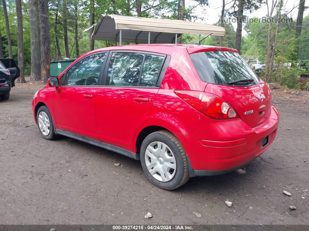 2010 Nissan Versa 1.8s Red vin: 3N1BC1CP4AL354044