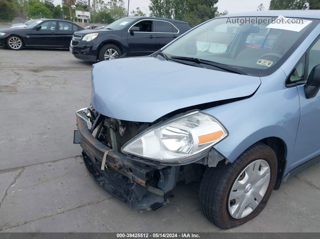 2010 Nissan Versa 1.8s Light Blue vin: 3N1BC1CP4AL435240